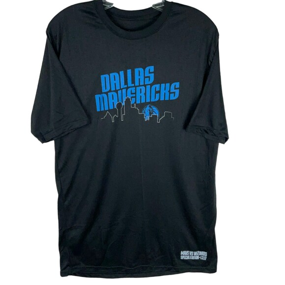Dallas Mavericks Men's Mavs Vs Wizards (X2) Special Edition 1.13.17 T-Shirts XL - Picture 2 of 7